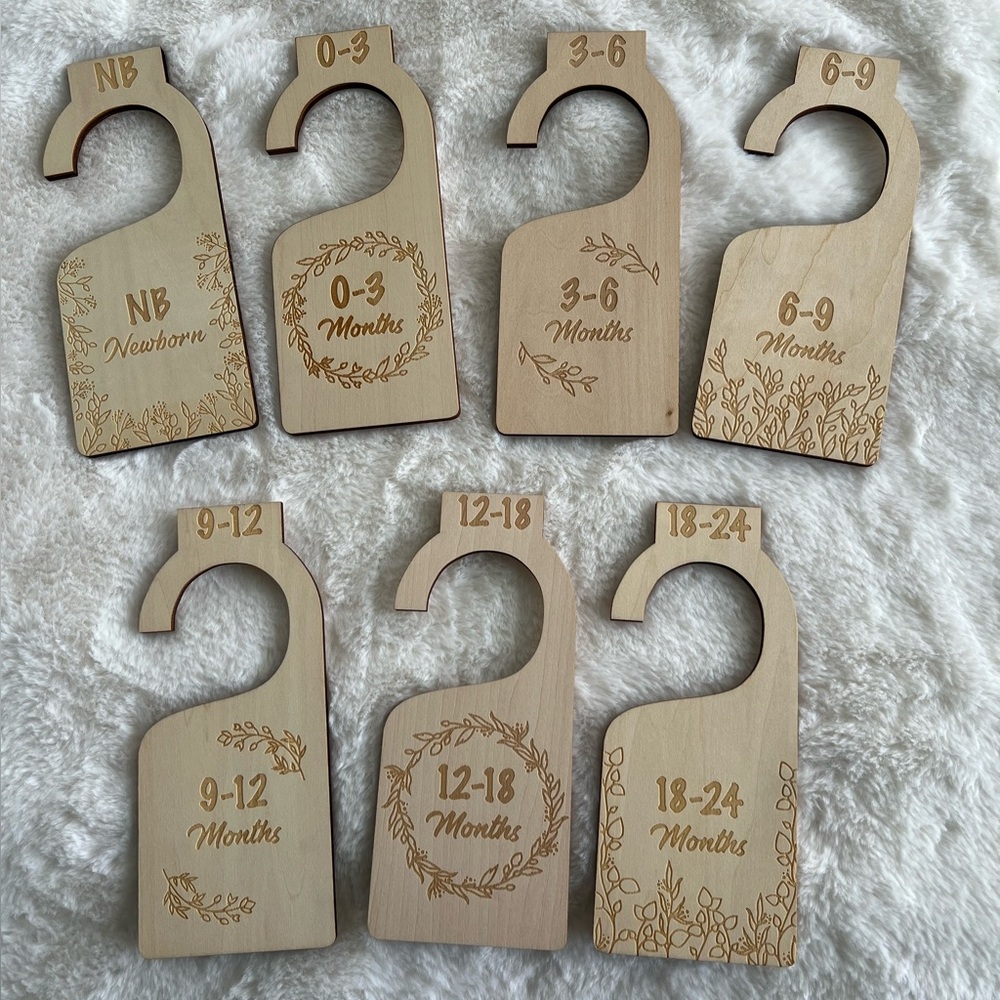 Wooden Baby Closet Dividers